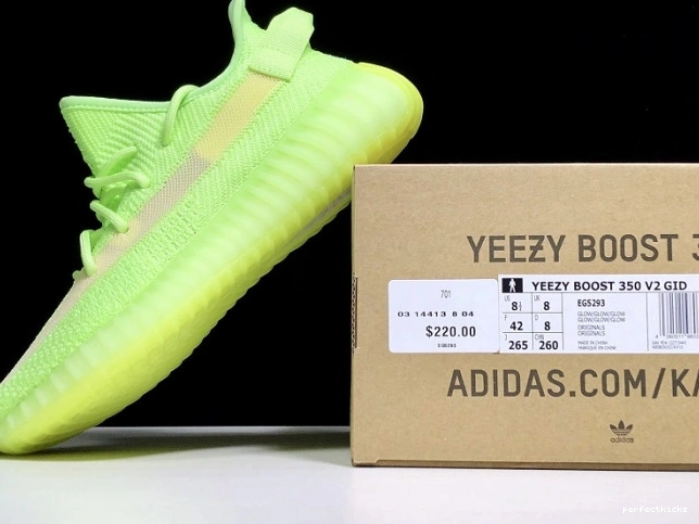 Yeezy Glow V2 Dark the EG5293 Boost 350 Adidas in 0810